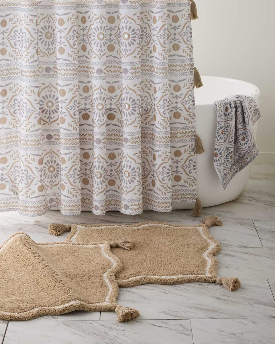 Rangila Shower Curtain, 72" Square
